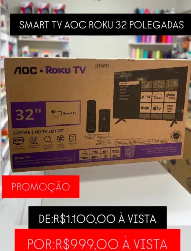 Smart TV AOC 32" Lacrada