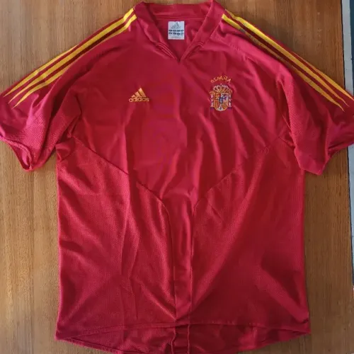 Camisa Original 2004 2005 Seleção Espanha #7 Adidas GG Raul González