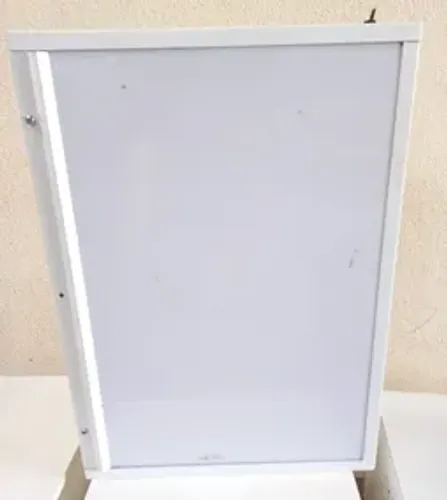 NEGATOSCOPIO 2 CORPOS INOX 