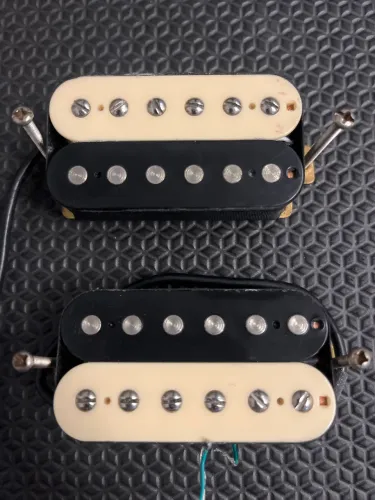 Set de captadores Humbucker zebra para guitarra