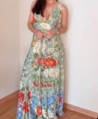 Vestido linho FARM P