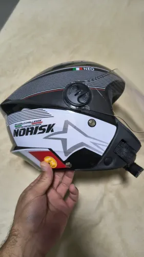 Capacete Liberty Pro-Tork Personalizado Norisk Italia Grand Prix