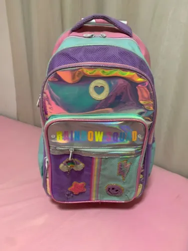 Mochila escolar+ Lancheira+estojo