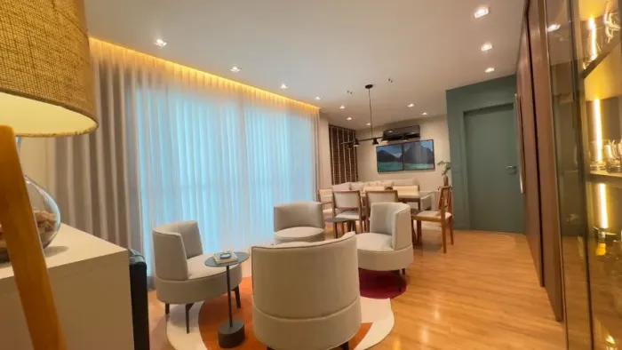 Apartamento à venda no Edifício Jardins Eco Resort (Gleba ) - 89 m² | 2 vagas | 19º andar
