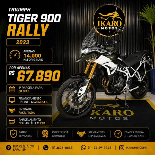 TIGER 900 RALLY - OPORTUNIDADE 