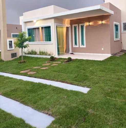 Alugo Casa 2/4 no Condomínio Busca Vida Side Concept - Sintonia
