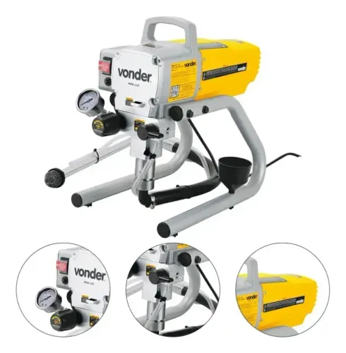 Máquina De Pintura Airless Mpa 120 1,2hp 220v 900w - Vonder
