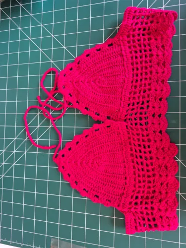 Tops de crochê 