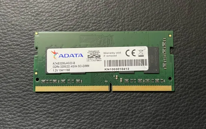 Memória RAM ADATA 4GB DDR4 3200MHZ notebook