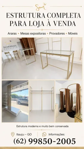 Vendo estrutura de loja completa