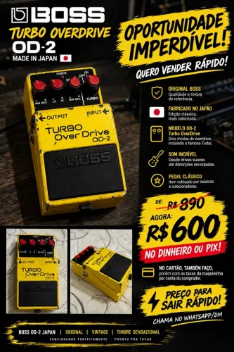 Pedal OD-2 Boss Japan