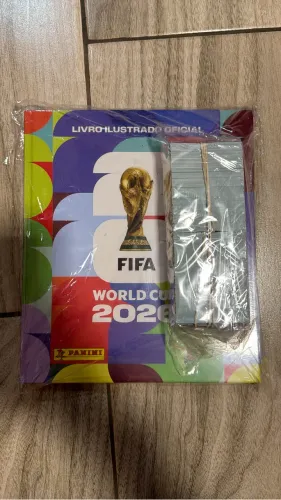 Album da Copa do Mundo Capa Dura PANINI + Figurinhas para Completar o Album