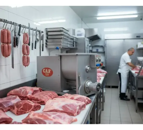 Moedor Homogenizador CAF Mini HG-98 700kg/h + Transformador 5CV ? Funcionando Perfeitament