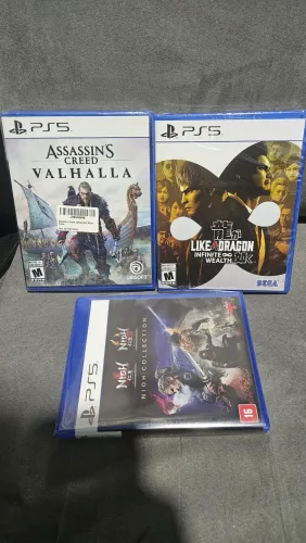 3 jogos ps5 lacrados