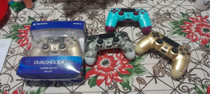 Controle novo na caixa