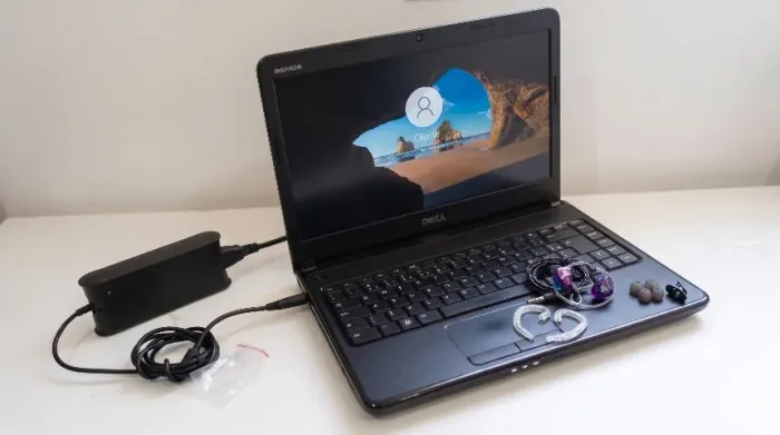 Kit Notebook Dell Inspiron N4030 + Fone QKZ AK6 Novo + Carregador Original