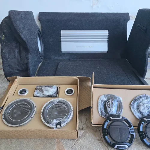 SOM AUTOMOTIVO COMPLETO - PORTA-MALAS SOB MEDIDA (GOL G5 A G8)