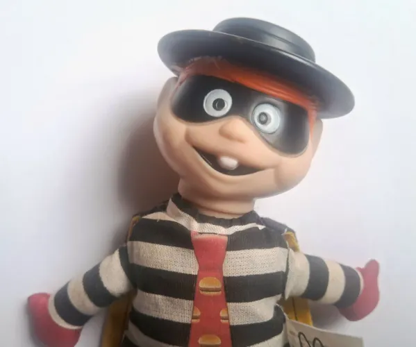 Boneco Papa Burguer Macdonalds 