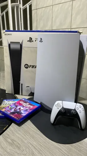 Ps5 + 2 jogo ( Vendo ou Troco Switch 2 )