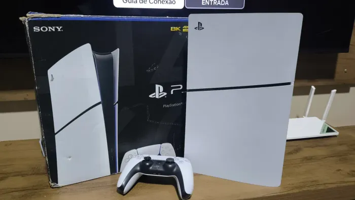 Ps5 Slim com jogos