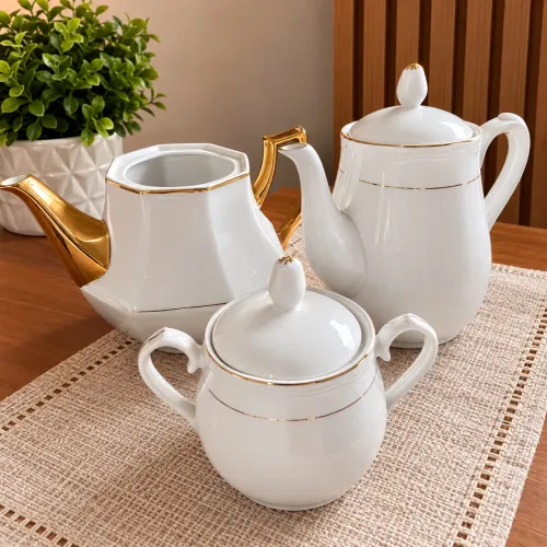 Conjunto de porcelana vintage - Germer + Le?Gourmet