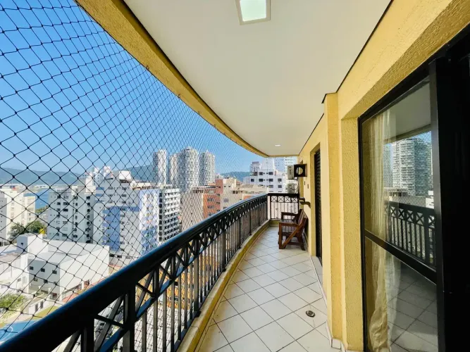 Apartamento para venda com 132 metros quadrados com 3 quartos em Ponta da Praia - Santos -