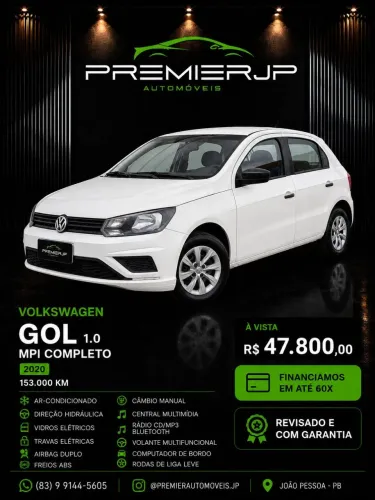 Volkswagen Gol 1.0 8V MI Total Flex Mec. 2020