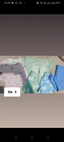 Roupas 3 anos 