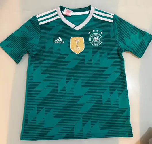 Camisa Alemanha Verde Copa 2018 Infantil - Original | Tam. S