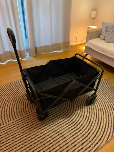 CARRINHO DOBRAVEL PRETO 100KG