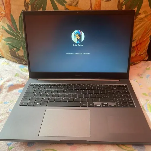 Notebook Samsung aceito cartão, acréscimo da máquineta por conta do cliente 