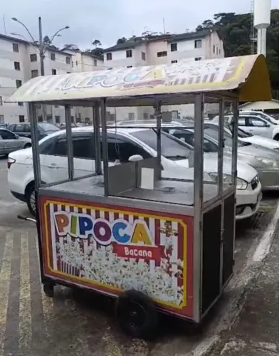Vendo carrinho de pipoca ou troco por moto