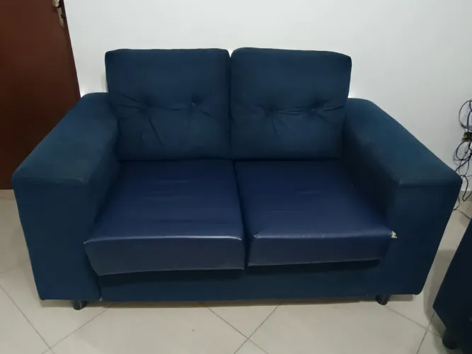 Vendo sofá de dois e três lugar