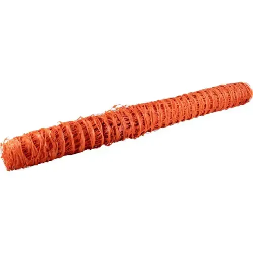 Tela tapume, 1,20 m x 50 m, laranja, NOVE54