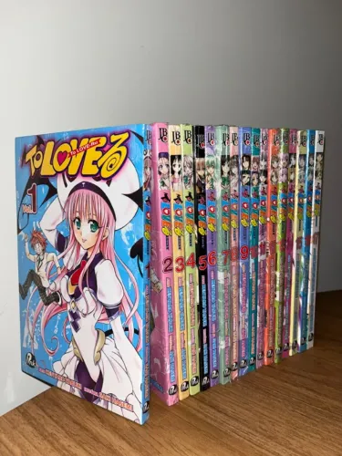 Mangás To Love Ru - Volumes 1 ao 17 - Lacrados