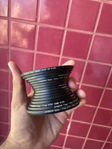 Adaptador para lentes fotográficas