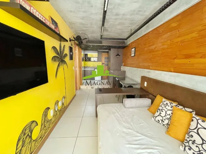 Expresso 2222, Apartamento à Venda na Barra, 49m², 1 Quarto, Reformado, Porteira Fechada,
