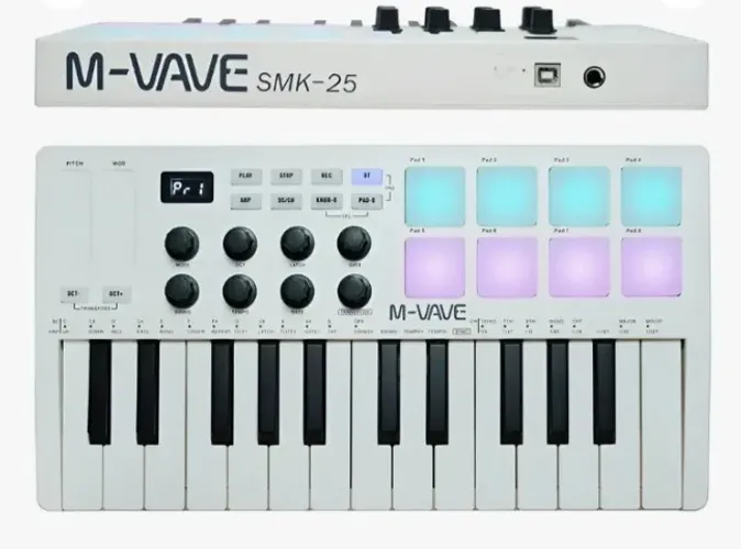 Controlador Midi SMK 25