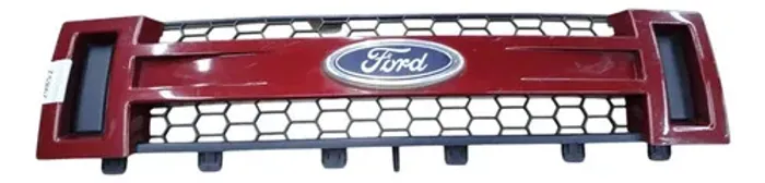 Grade Parachoque Dianteiro Ford Ecosport 2008 2009 2010 2011 Vermelho Brilhante