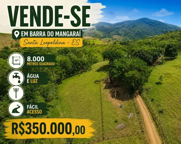 Área de 8.000mts em Barra do Mangarai