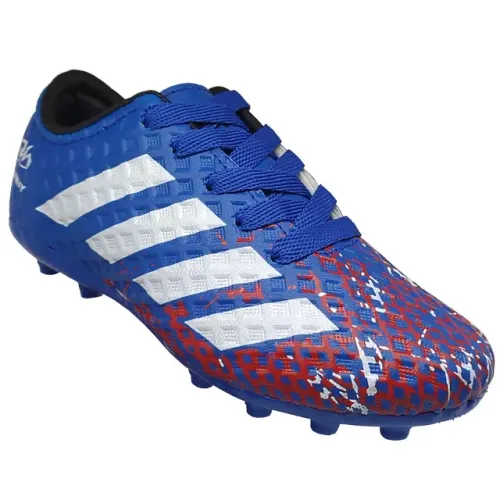 Chuteira Infantil Futebol de Campo Juvenil Runway Azul 2081CAINF
