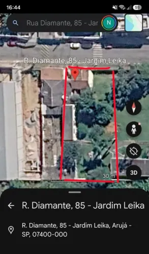 Terreno à venda, 1000 m² por R$ 1.060.000 - Jardim Leika - Arujá/SP