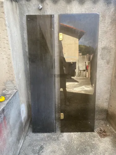 Vidros de Box de Banheiro Usados