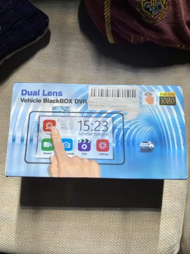 Camera Veicular Lente Dupla DVR Full Hd
