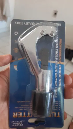 Cortador de tubos de cobre, para refrigeração.