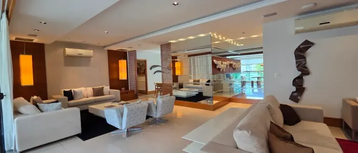 Península. Apartamento com Salão, Varandão e 3 Suítes. Barra da Tijuca - Rio de Janeiro -