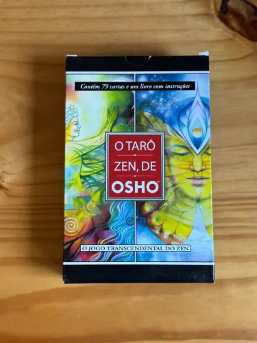 Tarô zen, de Osho (nova edição) - caixa com livro + 79 cartas  