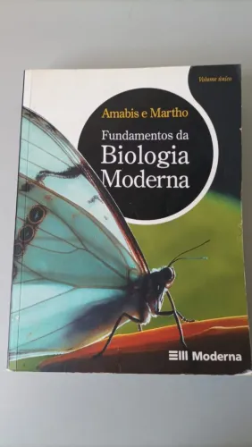 Livro Biologia Amabis e Martho- Volume Único 