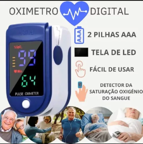 Oxímetro Digital de Dedo