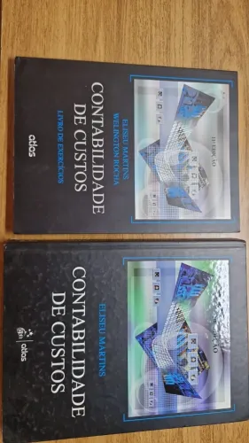 Kit Contabilidade de Custos - Eliseu Martins (Livro Texto + Exercícios) (2 livros)